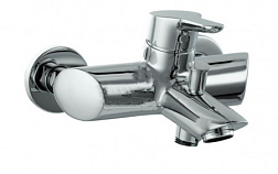 Настенный смеситель Twinpro излив 170 мм, с выходом на душ (без лейки), неповоротный излив 3.2150.7.004.400.1 Laufen